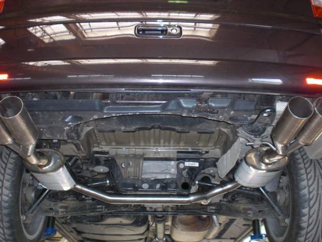 Duplex Sportendschalldämpfer VW T5 Bus – Bild 2