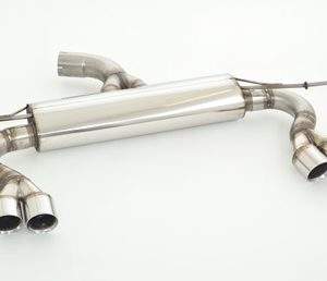 76mm Duplex Sportendschalldämpfer VW Scirocco III