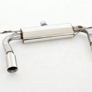 Duplex Sportendschalldämpfer Edelstahl