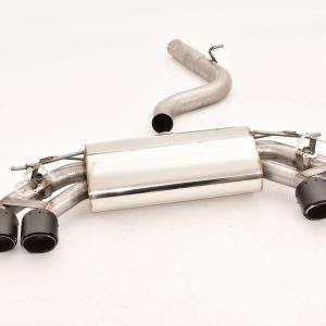 76mm Duplex-Sportendschalldämpfer mit originaler Klappensteuerung