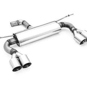 Duplex-Sportendschalldämpfer VW T-ROC inkl. Cabrio (A1) Frontantrieb