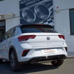 Duplex-Sportendschalldämpfer VW T-ROC inkl. Cabrio (A1)