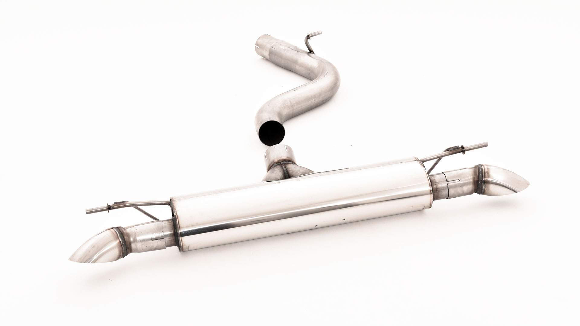 76mm Duplex-Sportendschalldämpfer VW T-ROC 4motion