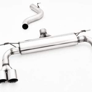 76mm Duplex Sportendschalldämpfer VW T-ROC 4motion