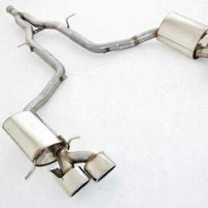 Duplex-Sportendschalldämpfer Mercedes C/S/W204 C-Klasse