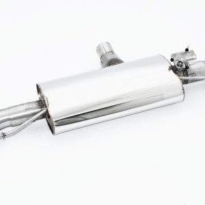 76mm Duplex-Sportendschalldämpfer Edelstahl