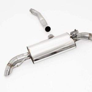 76mm Duplex-Sportendschalldämpfer Edelstahl