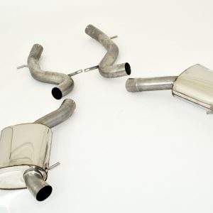 2x76mm Duplex-Sportendschalldämpfer Mercedes A/C217 (221) S-Klasse