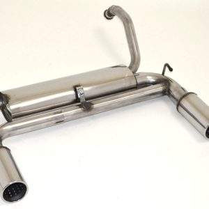 Duplex Sportendschalldämpfer Toyota Aygo