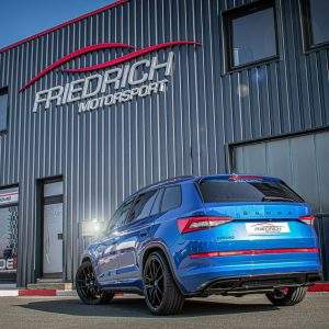 76mm Duplex-Sportendschalldämpfer Skoda Kodiaq NS Allrad