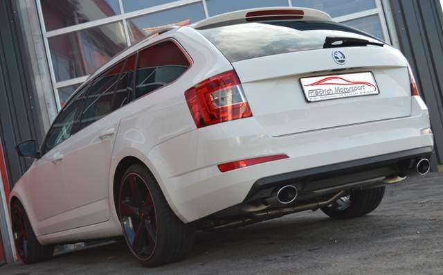 Duplex-Sportendschalldämpfer Edelstahl – Bild 3