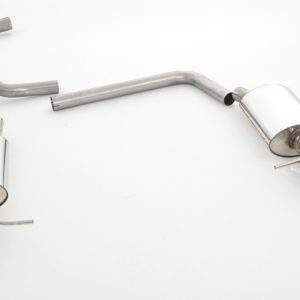 Duplex-Sportendschalldämpfer Seat Leon 5F ST inkl. FR