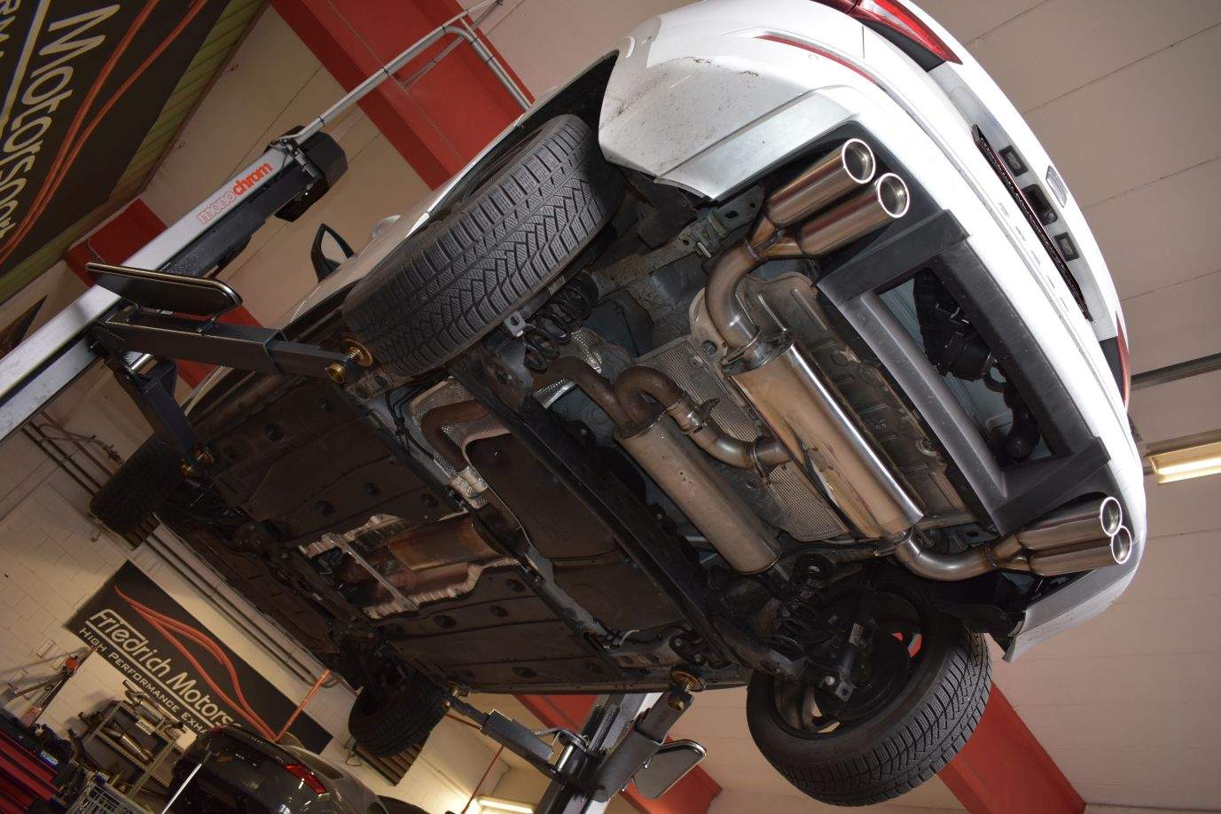 Duplex-Sportendschalldämpfer Seat Ateca Frontantrieb inkl. FR – Bild 3