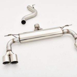 76mm Duplex Sportendschalldämpfer Seat Ateca Allrad inkl. FR