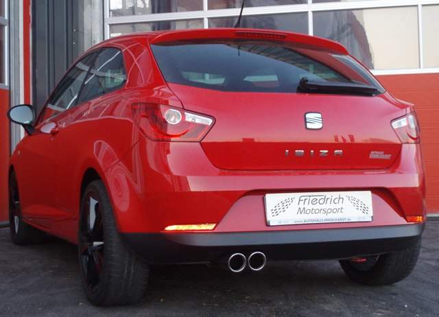 Sportendschalldämpfer Seat Ibiza 6J – Bild 2
