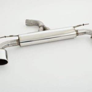 76mm Duplex Sportendschalldämpfer Seat Leon 5F Cupra inkl. SC