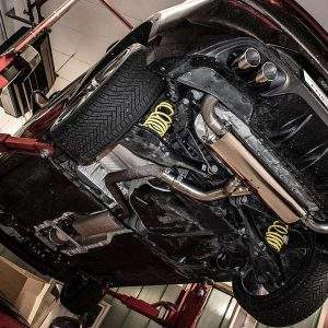 76mm Duplex Sportendschalldämpfer Seat Leon KL