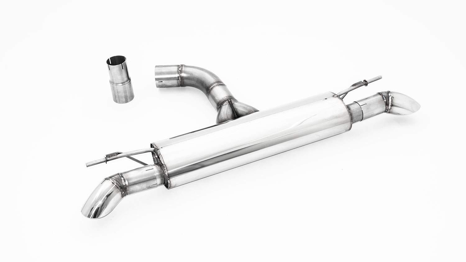 76mm Duplex Sportendschalldämpfer Seat Leon KL