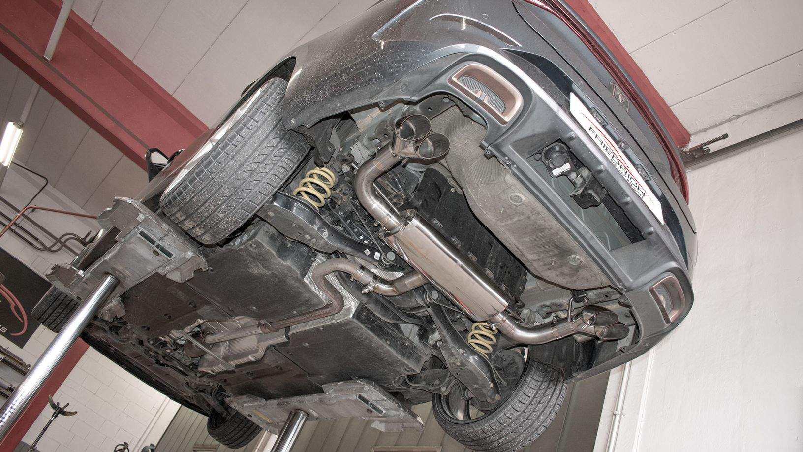 Duplex Sportendschalldämpfer Seat Leon KL ST Cupra – Bild 2