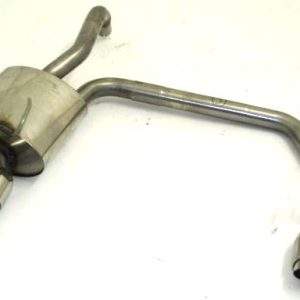 Duplex Sportendschalldämpfer Fiat 500
