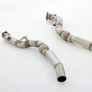 2x76mm Downpipe Audi RS6 4F Quattro