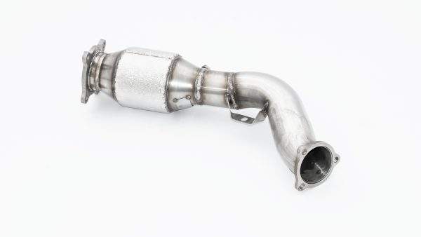 76mm Downpipe mit 200 Zellen Sport-Kat. Edelstahl