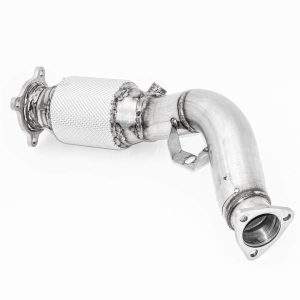 76mm Downpipe mit 200 Zellen Sport-Kat. Edelstahl