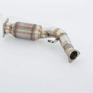 76mm Downpipe mit 200 Zellen HJS Sport-Kat. Edelstahl