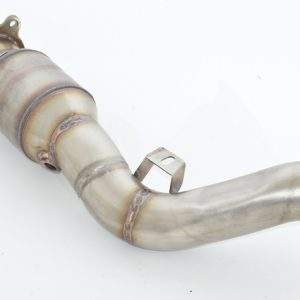 76mm Downpipe mit 200 Zellen HJS Sport-Kat. Edelstahl