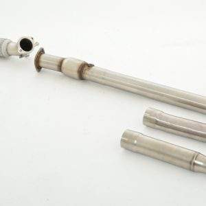 76mm Downpipe mit 200 Zellen Sport-Kat. Edelstahl