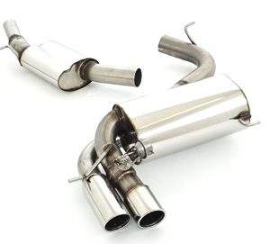 76mm Anlage mit Klappensteuerung Audi S3 8P Quattro