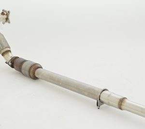 76mm Downpipe mit 200 Zellen HJS Sport-Kat. Edelstahl