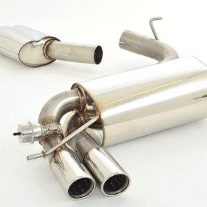 76mm Anlage mit Klappensteuerung Audi A3 8P Quattro