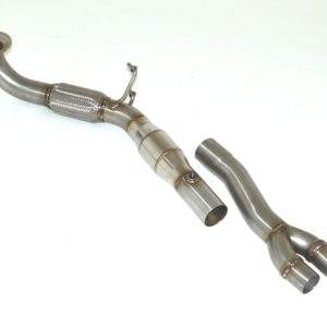 76mm Downpipe mit 200 Zellen Sport-Kat. Audi RS3 8P Sportback Quattro