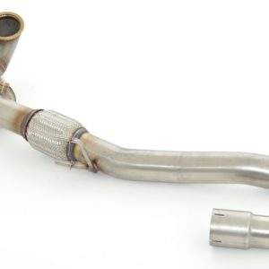 76mm Downpipe mit Sport-Kat. Edelstahl