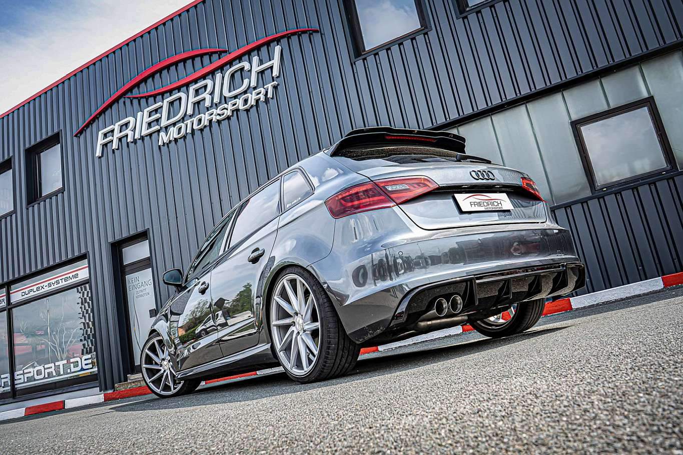 76mm Anlage Audi A3 8V Sportback Frontantrieb – Bild 2