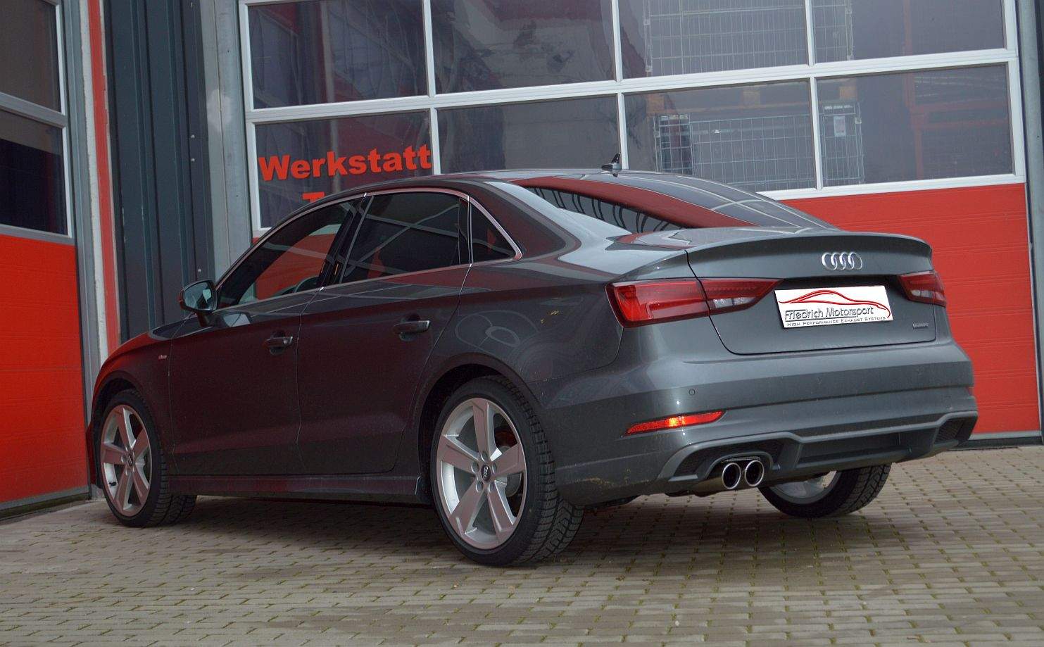 76mm Anlage Audi A3 8V Limousine Quattro – Bild 2