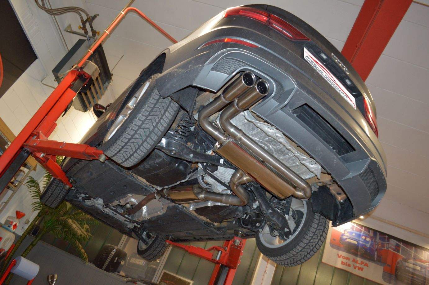 76mm Anlage Audi A3 8V Limousine Quattro – Bild 3