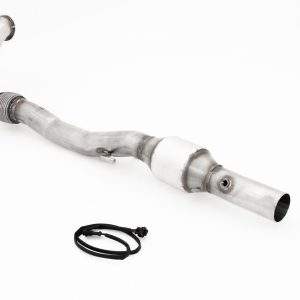 76mm Downpipe mit 200 Zellen Sport-Kat. Edelstahl