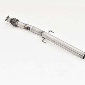 76mm Vorderrohr mit Flexrohr Edelstahl