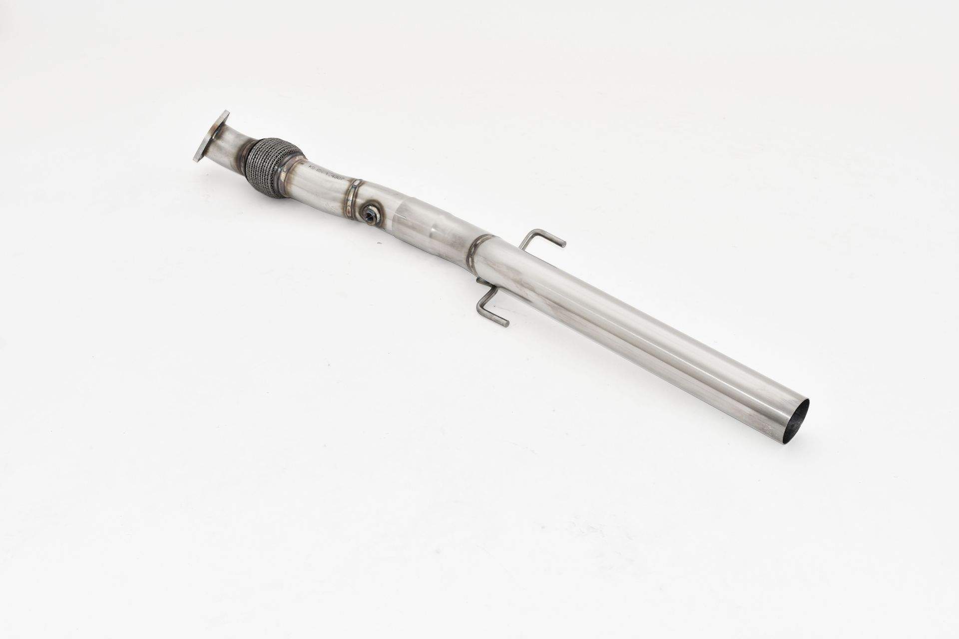 76mm Vorderrohr mit Flexrohr Edelstahl