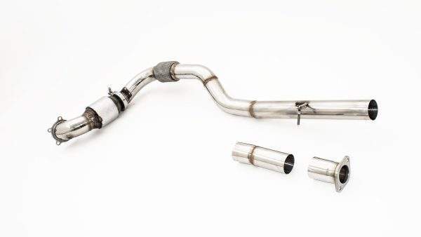 76mm Downpipe mit 200 Zellen Sport-Kat. Edelstahl