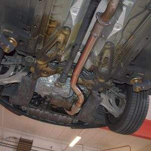 76mm Downpipe Edelstahl
