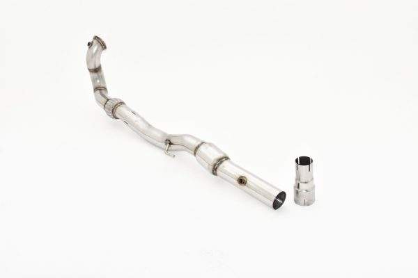 76mm Downpipe mit 200 Zellen Sport-Kat. Edelstahl