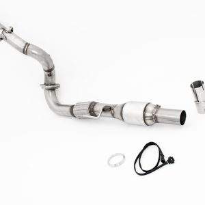 76mm Downpipe mit 200 Zellen Sport-Kat. Edelstahl