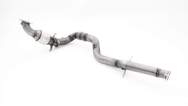 76mm Downpipe mit 200 Zellen Sport-Kat. Edelstahl