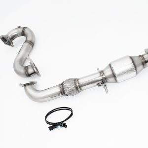 76mm Downpipe mit 200 Zellen Sport-Kat. Opel Astra J GTC OPC