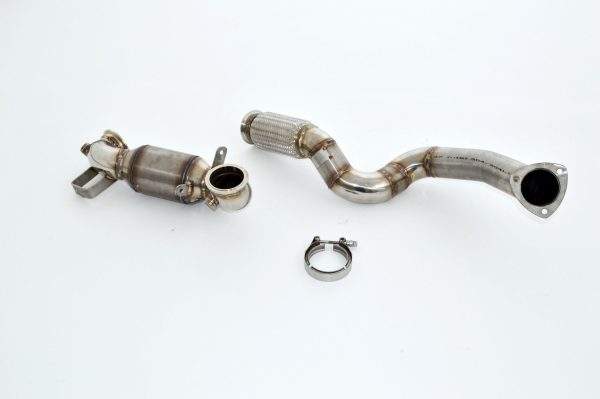 76mm Downpipe mit 200 Zellen Sport-Kat. Opel Astra K