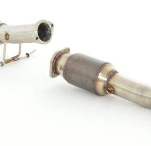 76mm Downpipe mit 200 Zellen HJS Sport-Kat. Ford Focus II DA3 ST