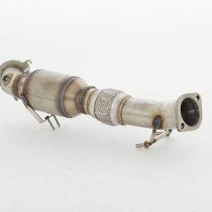 76mm Downpipe mit 200 Zellen HJS Sport-Kat. Edelstahl